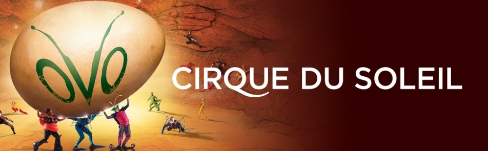 Билеты на Цирк дю Солей - Cirque du Soleil. OVO в ДС Лужники (Цирк Дю Солей)
