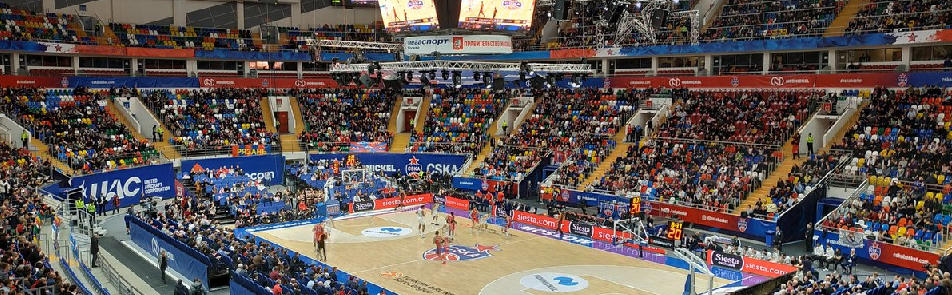 Билеты на ПБК ЦСКА - ПАРИ НН в Дворце спорта Мегаспорт